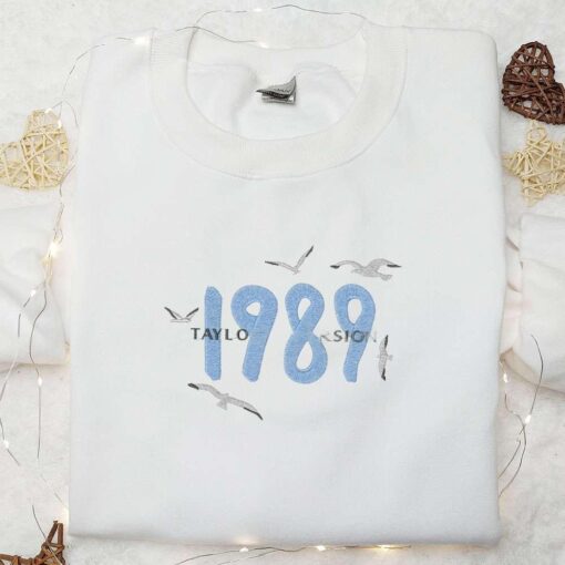 1989 Taylors Version Eras Tour Embroidered Shirt Celebrity Embroidered Hoodie Best Gift For Fans