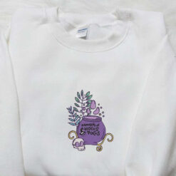 A Bunch of Hocus Pocus Embroidered Sweatshirt Halloween Embroidered Hoodie Best Halloween Gifts