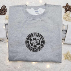 A Bunch Of Hocus Pocus Sanderson Sisters Embroidered Sweatshirt Halloween Embroidered Hoodie Best Gifts For Family