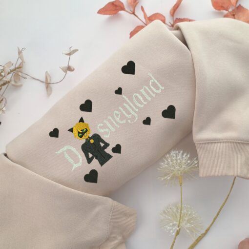 Adrien Agreste Disneyland Embroidery, Disneyland Embroidered Sweatshirt, Movie Disney Inspired, Best Gifts Idea For Him Her