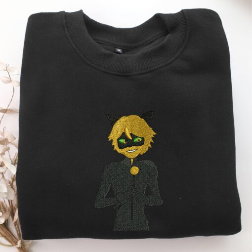 Adrien Agreste Embroidery, Disneyland Embroidered Sweatshirt, Movie Disney Inspired, Best Gifts Idea For Him Her - Image 5
