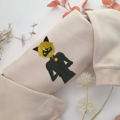 Adrien Agreste Embroidery, Disneyland Embroidered Sweatshirt, Movie Disney Inspired, Best Gifts Idea For Him Her