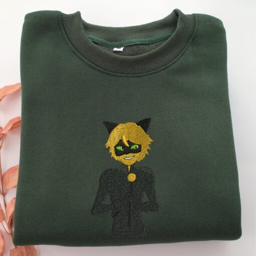 Adrien Agreste Embroidery, Disneyland Embroidered Sweatshirt, Movie Disney Inspired, Best Gifts Idea For Him Her - Image 3