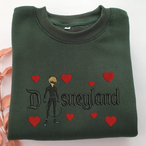 Adrien Agreste Full Disneyland Embroidery, Disneyland Embroidered Sweatshirt, Movie Disney Inspired, Best Gifts Idea For Him Her - Image 3