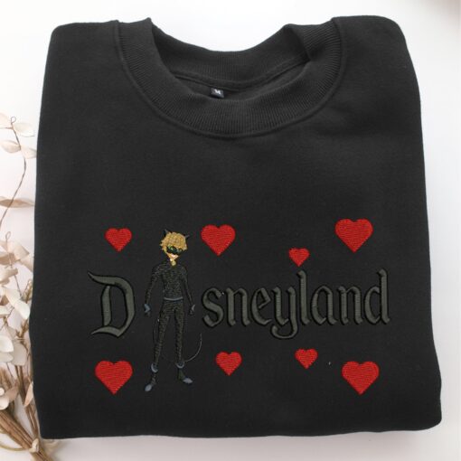 Adrien Agreste Full Disneyland Embroidery, Disneyland Embroidered Sweatshirt, Movie Disney Inspired, Best Gifts Idea For Him Her - Image 5