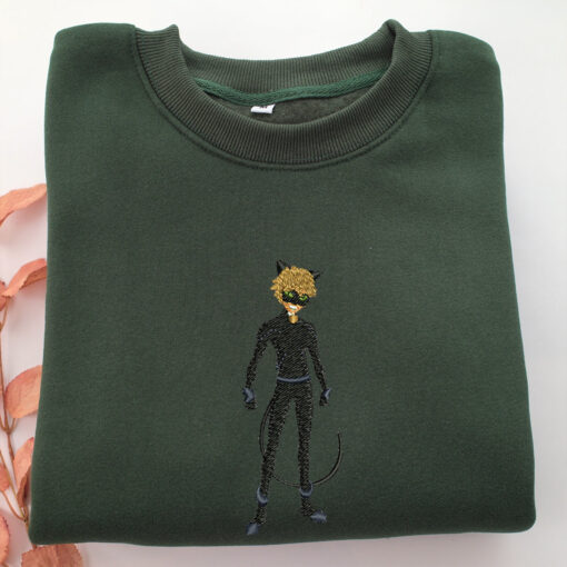 Adrien Agreste Full Embroidery, Disneyland Embroidered Sweatshirt, Movie Disney Inspired, Best Gifts Idea For Him Her - Image 3