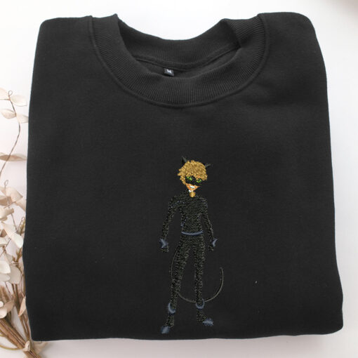 Adrien Agreste Full Embroidery, Disneyland Embroidered Sweatshirt, Movie Disney Inspired, Best Gifts Idea For Him Her - Image 5