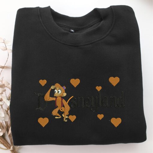 Aladdin Abu Disneyland Embroidery, Disneyland Embroidered Sweatshirt, Movie Disney Inspired, Best Gifts Idea For Him Her - Image 5
