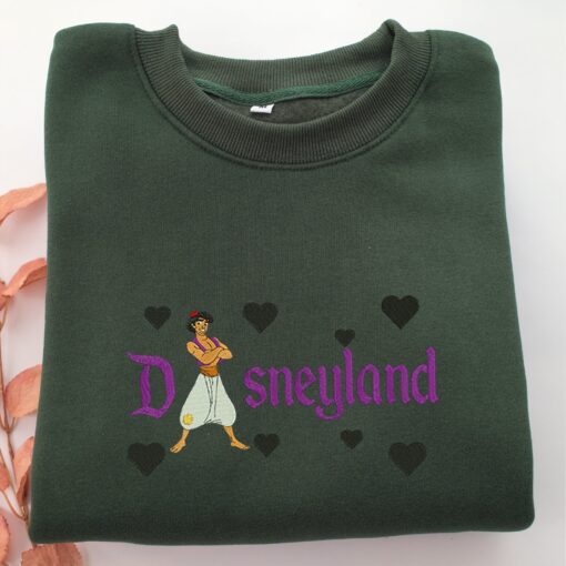 Aladdin Disneyland Embroidery, Disneyland Embroidered Sweatshirt, Movie Disney Inspired, Best Gifts Idea For Him Her - Image 5