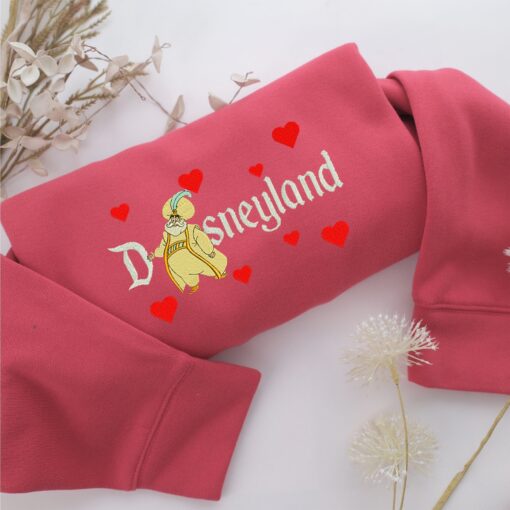 Aladdin Sultan Disneyland Embroidery, Disneyland Embroidered Sweatshirt, Movie Disney Inspired, Best Gifts Idea For Him Her - Image 4