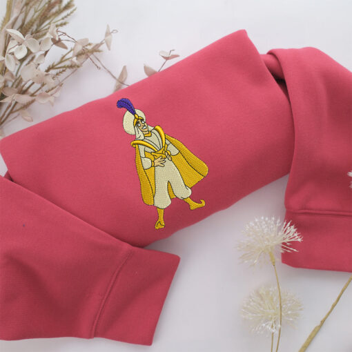 Aladdin v2 Embroidery, Disneyland Embroidered Sweatshirt, Movie Disney Inspired, Best Gifts Idea For Him Her - Image 4