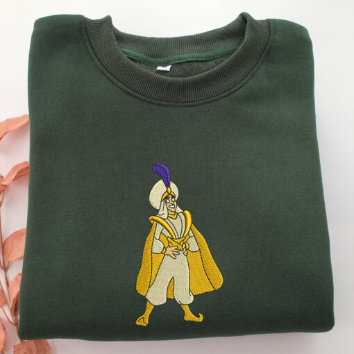 Aladdin v2 Embroidery, Disneyland Embroidered Sweatshirt, Movie Disney Inspired, Best Gifts Idea For Him Her - Image 3
