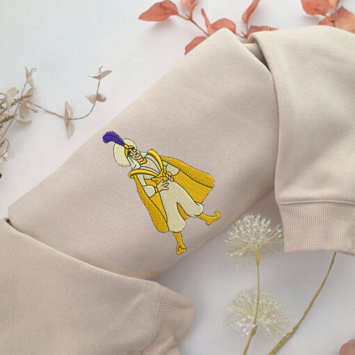 Aladdin v2 Embroidery, Disneyland Embroidered Sweatshirt, Movie Disney Inspired, Best Gifts Idea For Him Her
