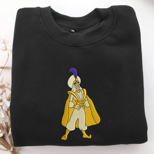 Aladdin v2 Embroidery, Disneyland Embroidered Sweatshirt, Movie Disney Inspired, Best Gifts Idea For Him Her - Image 5
