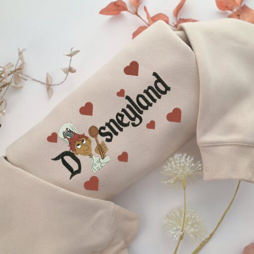 Alfredo Linguini Disneyland Embroidery, Disneyland Embroidered Sweatshirt, Movie Disney Inspired, Best Gifts Idea For Him Her