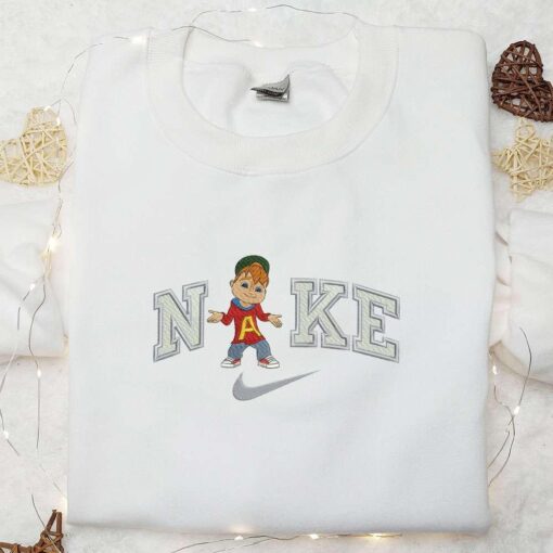 Alvin Chipmunk Movie Embroidered Shirt Best GIft For Fans