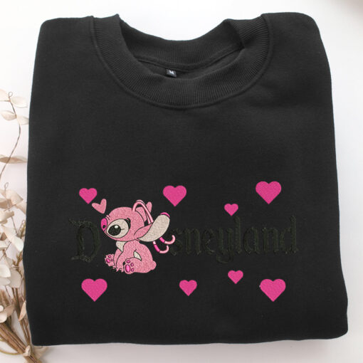 Angel Disneyland Embroidery, Disneyland Embroidered Sweatshirt, Movie Disney Inspired, Best Gifts Idea For Him Her - Image 5