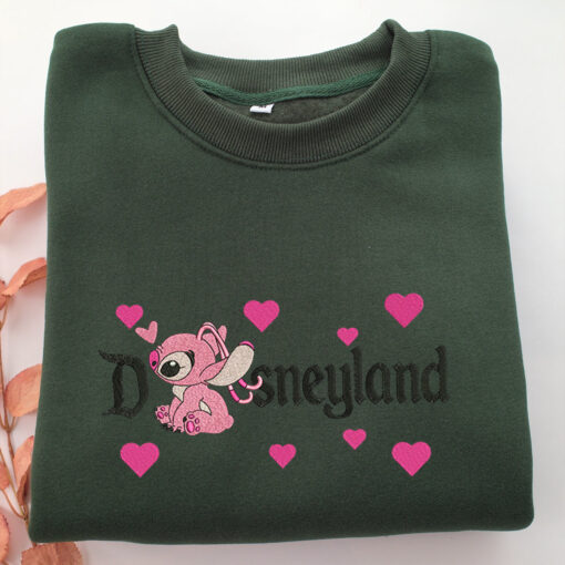 Angel Disneyland Embroidery, Disneyland Embroidered Sweatshirt, Movie Disney Inspired, Best Gifts Idea For Him Her - Image 3