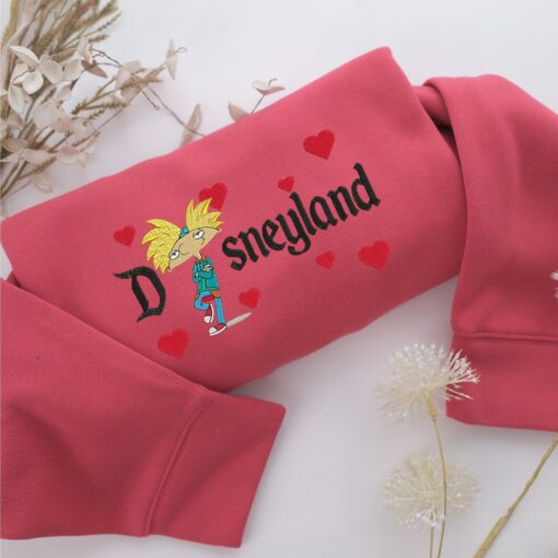 Arnold Disneyland Embroidery, Disneyland Embroidered Sweatshirt, Movie Disney Inspired, Best Gifts Idea For Him Her - Image 4