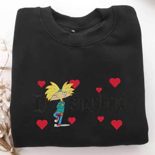 Arnold Disneyland Embroidery, Disneyland Embroidered Sweatshirt, Movie Disney Inspired, Best Gifts Idea For Him Her - Image 5