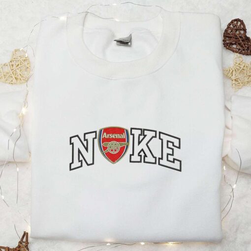 Arsenal Football Club Sports Embroidered Shirt, Best Gift Idea, Sport Lover