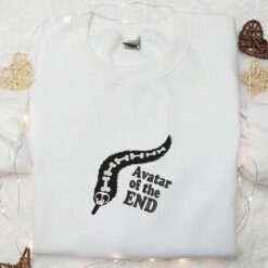 Avatar of the End Embroidered Shirt Halloween Embroidered Sweatshirt Best Halloween Gifts for Family