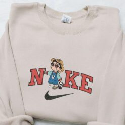 Baby Benito Ghostface x Nike Embroidered Sweatshirt Halloween Embroidered Shirt Best Halloween Gift Ideas