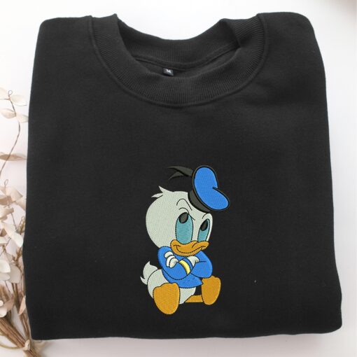 Baby Donald Duck Nike Embroidered Sweatshirt, Nike Movie Inspired, Best Gifts Idea For Him Her - Image 5