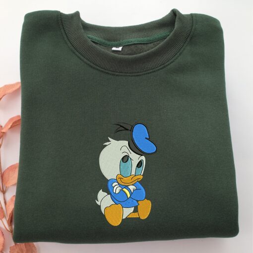Baby Donald Duck Nike Embroidered Sweatshirt, Nike Movie Inspired, Best Gifts Idea For Him Her - Image 3