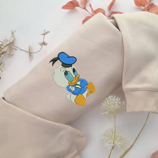 Baby Donald Duck Nike Embroidered Sweatshirt, Nike Movie Inspired, Best Gifts Idea For Him Her