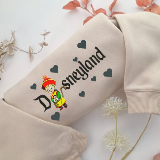 Baby Gohan Disneyland Embroidery, Disneyland Embroidered Sweatshirt, Movie Disney Inspired, Best Gifts Idea For Him Her