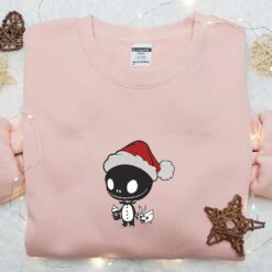 Baby Jack Skellington And Zero Embroidered Sweatshirt The Nightmare Before Christmas Embroidered Hoodie Halloween Embroidered Shirt