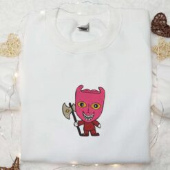 Baby Lock Embroidered Sweatshirt The Nightmare Before Christmas Embroidered Hoodie Best Halloween Gifts Ideas