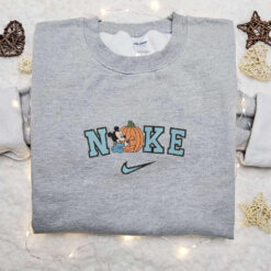 Baby Mickey Mouse Pumpkin Halloween x Nike Embroidered Sweatshirt Walt Disney Characters Embroidered Shirt Best Halloween
