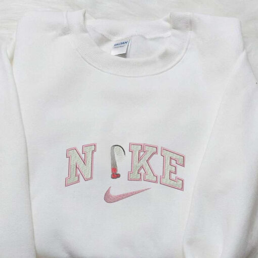 Baby Mickey x Nike Embroidered Shirt Disney Characters Embroidered Hoodie Nike Inspired Embroidered Sweatshirt