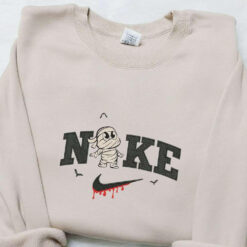 Baby Mummy x Nike Embroidered Sweatshirt Halloween Embroidered Shirt Best Halloween Gift Ideas