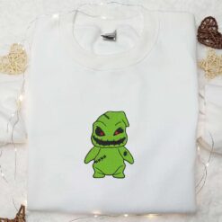 Baby Oogie Boogie Embroidered Sweatshirt The Nightmare Before Christmas Embroidered Hoodie Best Halloween Gifts Ideas
