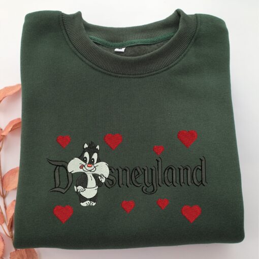 Baby Sylvester Disneyland Embroidery, Disneyland Embroidered Sweatshirt, Movie Disney Inspired, Best Gifts Idea For Him Her - Image 3