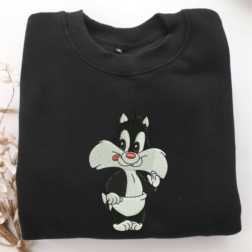 Baby Sylvester Embroidery, Disneyland Embroidered Sweatshirt, Movie Disney Inspired, Best Gifts Idea For Him Her - Image 5