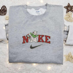 Baby Yoda Oogie Boogie Halloween x Nike Embroidered Sweatshirt Walt Disney Characters Embroidered Shirt Best Halloween Gift Ideas