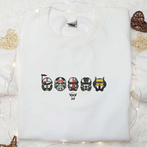 Bad Batch Star Wars Embroidered Shirt Embroidered Shirt Nike Inspired Embroidered Shirt