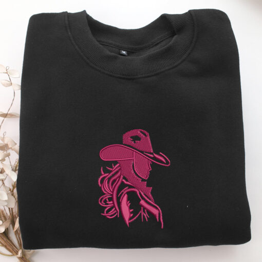 Barbie Cow Girl Embroidery, Disneyland Embroidered Sweatshirt, Movie Disney Inspired, Best Gifts Idea For Him Her - Image 5