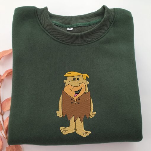 Barney Rubble Embroidery, Disneyland Embroidered Sweatshirt, Movie Disney Inspired, Best Gifts Idea For Him Her - Image 3