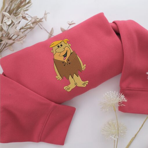 Barney Rubble Embroidery, Disneyland Embroidered Sweatshirt, Movie Disney Inspired, Best Gifts Idea For Him Her - Image 4