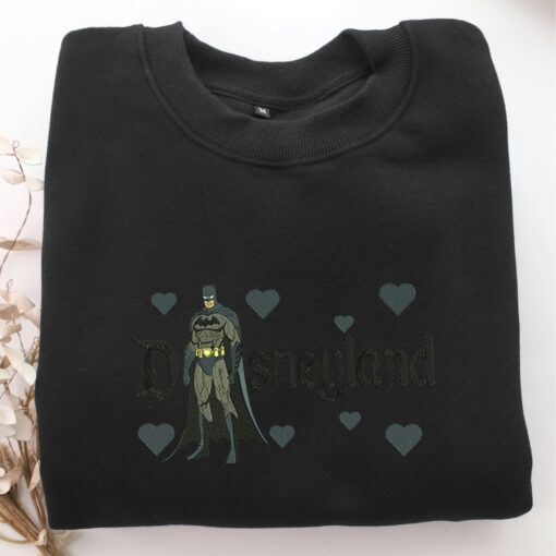 Batman Disneyland Embroidery, Disneyland Embroidered Sweatshirt, Movie Disney Inspired, Best Gifts Idea For Him Her - Image 5