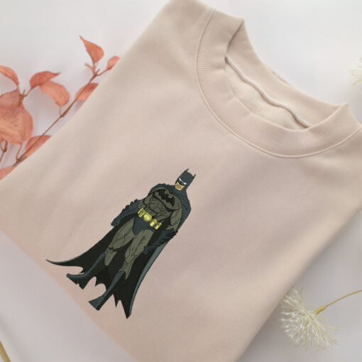 Batman Embroidery, Disneyland Embroidered Sweatshirt, Movie Disney Inspired, Best Gifts Idea For Him Her