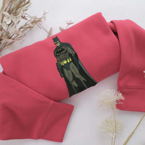 Batman Embroidery, Disneyland Embroidered Sweatshirt, Movie Disney Inspired, Best Gifts Idea For Him Her - Image 4