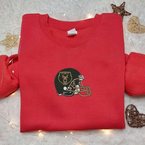Baylor Bears Helmet Embroidered Shirt NCAA Sports Embroidered Hoodie Best Gift Idea