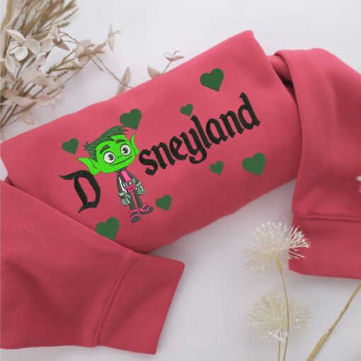 Beast Boy Disneyland Embroidery, Disneyland Embroidered Sweatshirt, Movie Disney Inspired, Best Gifts Idea For Him Her - Image 4