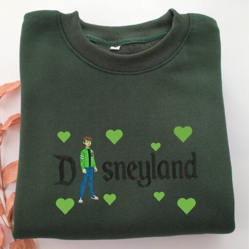 Ben 10 Alien Force Disneyland Embroidery, Disneyland Embroidered Sweatshirt, Movie Disney Inspired, Best Gifts Idea For Him Her - Image 3